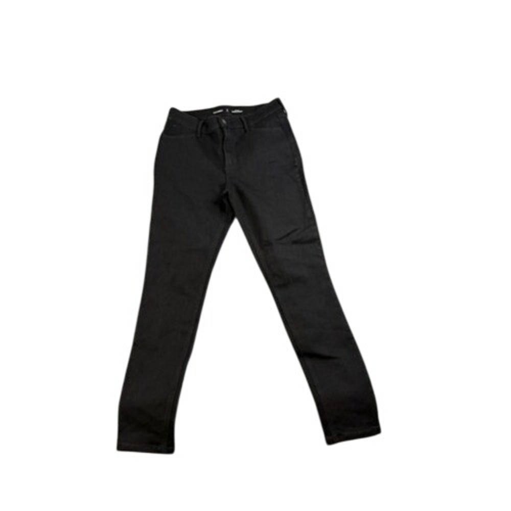 Old Navy High Rise Super Skinny Black Jeans Womens Size 8 Long